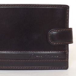  CORVO BIANCO férfi bőr pénztárca sötétbarna színű 